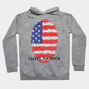 I love america Hoodie